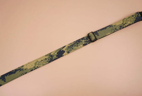 ukulele shoulder strap with camouflage printed-detail-1