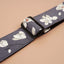 ukulele shoulder strap with magnolia flower printed-detail-4
