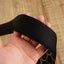 4uke guitar strap with yellow queen printed-back
