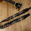 Weeping Cherry Ukulele Shoulder Strap-balck-front