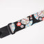 paper fan lucky cat leather ends ukulele shoulder strap-detail-1