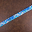 Van Gogh Starry Night guitar strap with leather ends-7