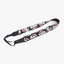 paper fan lucky cat leather ends ukulele shoulder strap-front-1