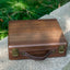 Personalized Walnut Watch Box Organizer with 8 Divider Slots, engraved watch box, Soft Velvet Pillows, father of the bride gift-7