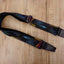 Neon city guitar strap with leather ends-3