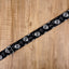 Sugar Skull guitar strap with leather ends-6