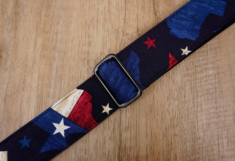American flag clip on ukulele hook strap no drill, no button -6