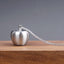Personalized apple CREMATION URN NECKLACE, pet man women Ashes Jewelry, waterproof Ash Jewelry, water proof urn, pill box-4