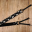 white cat clip on ukulele hook strap-6