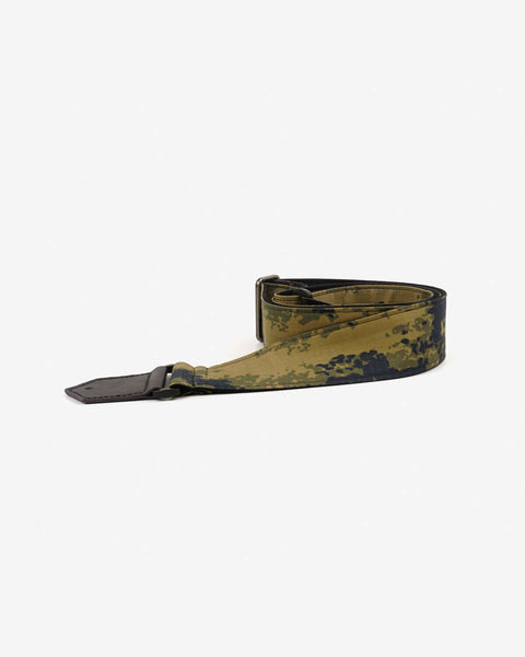 guitar strap with camouflage-2 printed-front-1