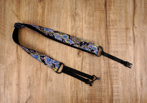 cherry blossom clip on ukulele hook strap-2