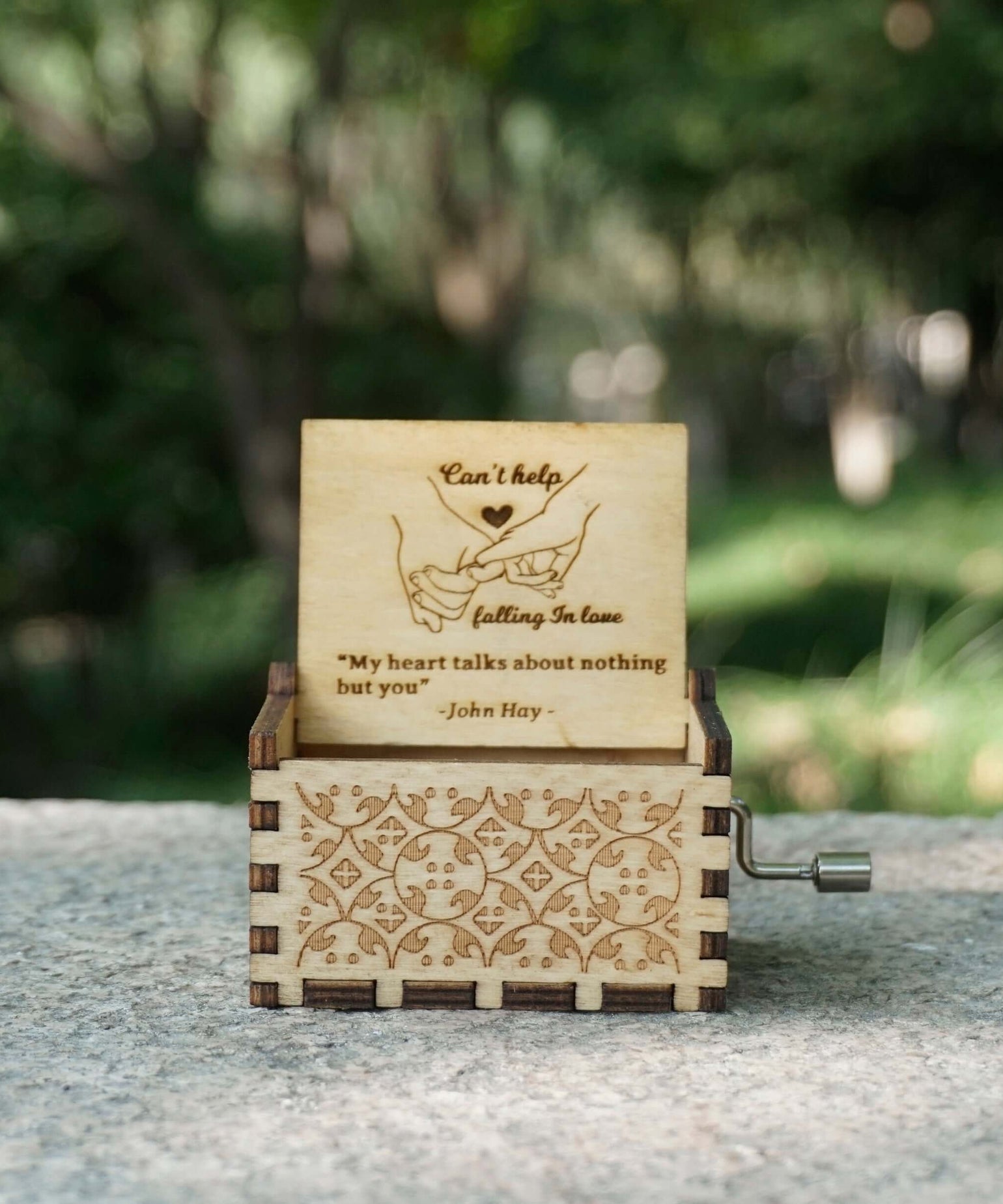 Custom Disc Music Box Custom Music Box With Custom Song & Engraving | WishSign