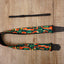 Red fox ukulele shoulder strap with leather ends-3