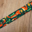 Red fox ukulele shoulder strap with leather ends-7