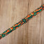 Red fox ukulele shoulder strap with leather ends-8