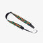 Red fox ukulele shoulder strap with leather ends-1