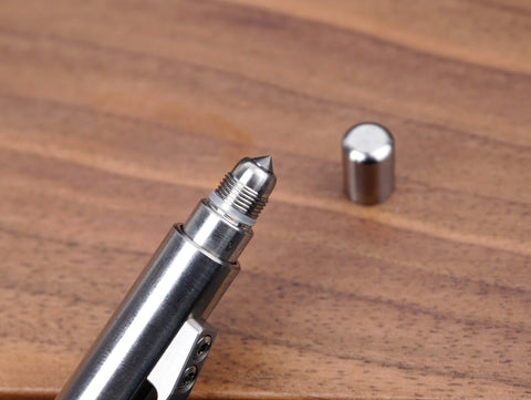 Personalized EDC Bolt-action Titanium Keychain Pen