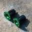 Custom Bike handlebar end plugs-5