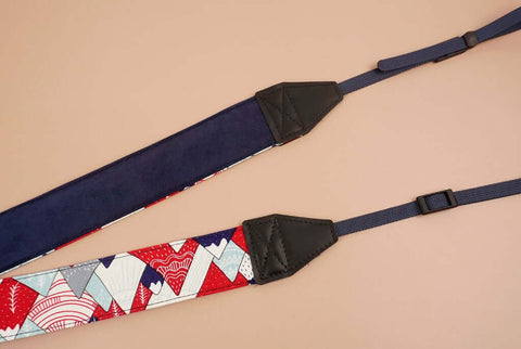 hill and forest printed camera strap-4