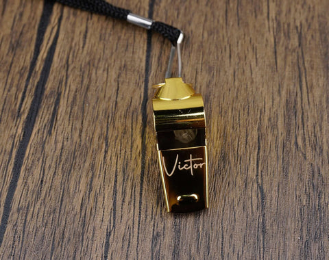 Custom Engraved Necklace Whistles For Coach Gifts-7