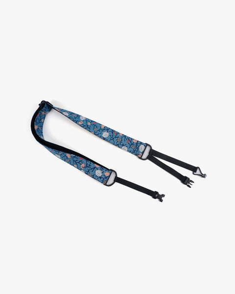 light blue shell clip on ukulele hook strap-1