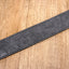 metallic grey eco ukulele shoulder strap with leather ends-7