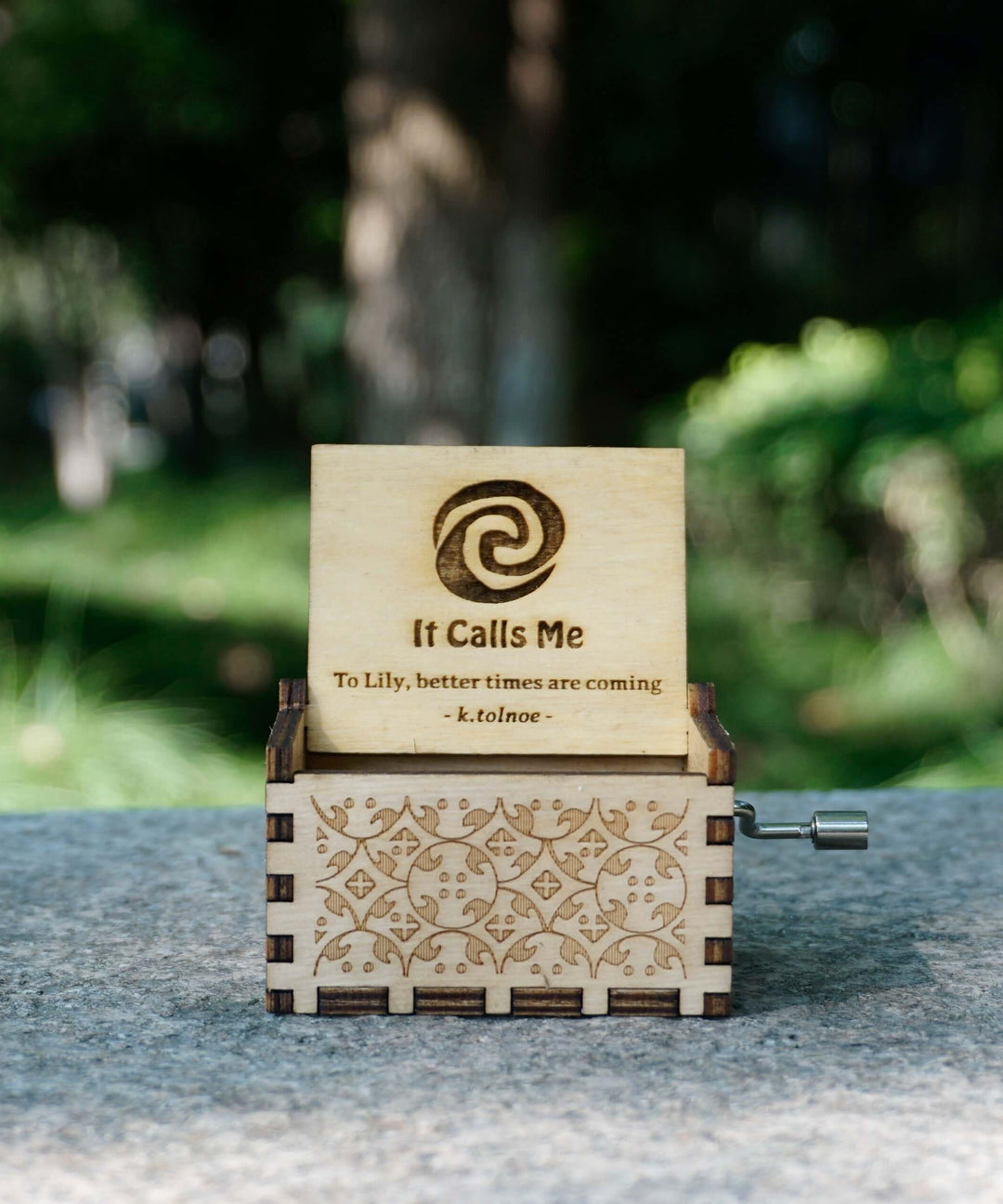 Custom Music Box With Custom Song & Engraving | WishSign