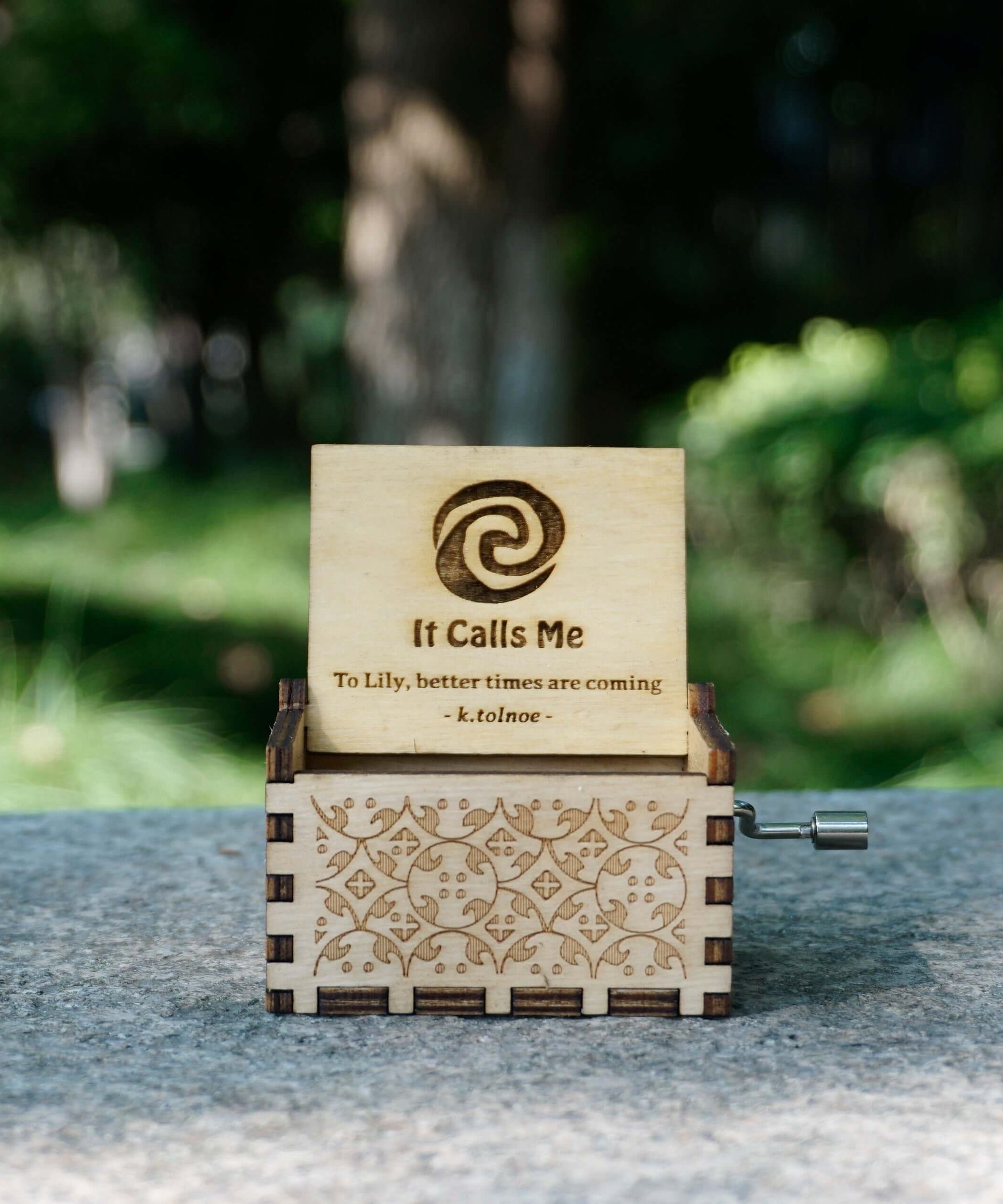 Custom Music Box With Custom Song & Engraving | WishSign