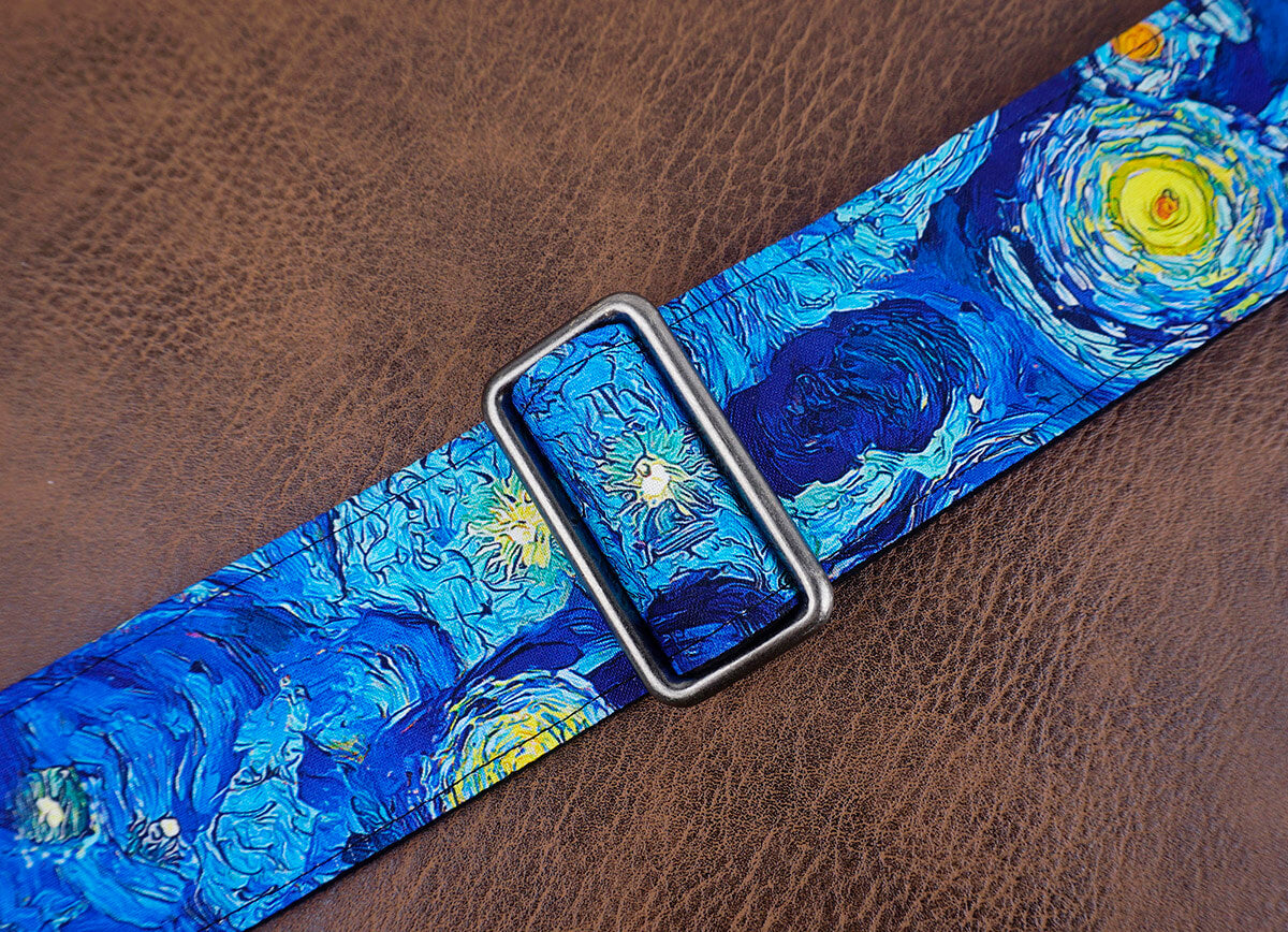 Starry night deals guitar strap