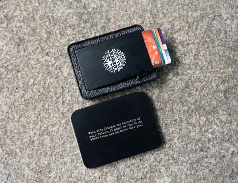 Custom Slim Men's Pop Up Card Holder Wallet-4
