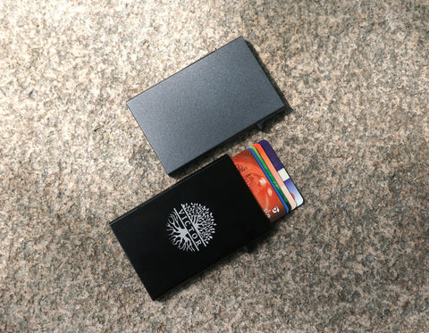 Custom Slim Men's Pop Up Card Holder Wallet-7