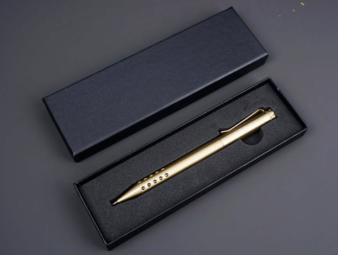 Personalized EDC Metal Ballpoint Tactical Pen with engraved, Custom EDC Pen for Him, Signature Pocket Size Pen-7