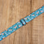 pomegranate ukulele shoulder strap with leather ends-3