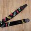 race car guitar strap with leather ends - 3