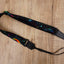 rainbow moon star ukulele shoulder strap with leather ends - 2
