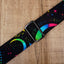 rainbow moon star ukulele shoulder strap with leather ends - 3