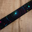 rainbow moon star ukulele shoulder strap with leather ends - 4