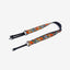 red daisy clip-on ukulele hook strap-1