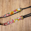 red sunflower clip-on ukulele hook strap-5