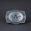 Custom Vintage Style Snake Oval Western Belt Buckle-1