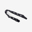 Sugar Skull guitar strap with leather ends-1