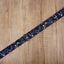 personalized star grow in the dark guitar strap with leather ends-4