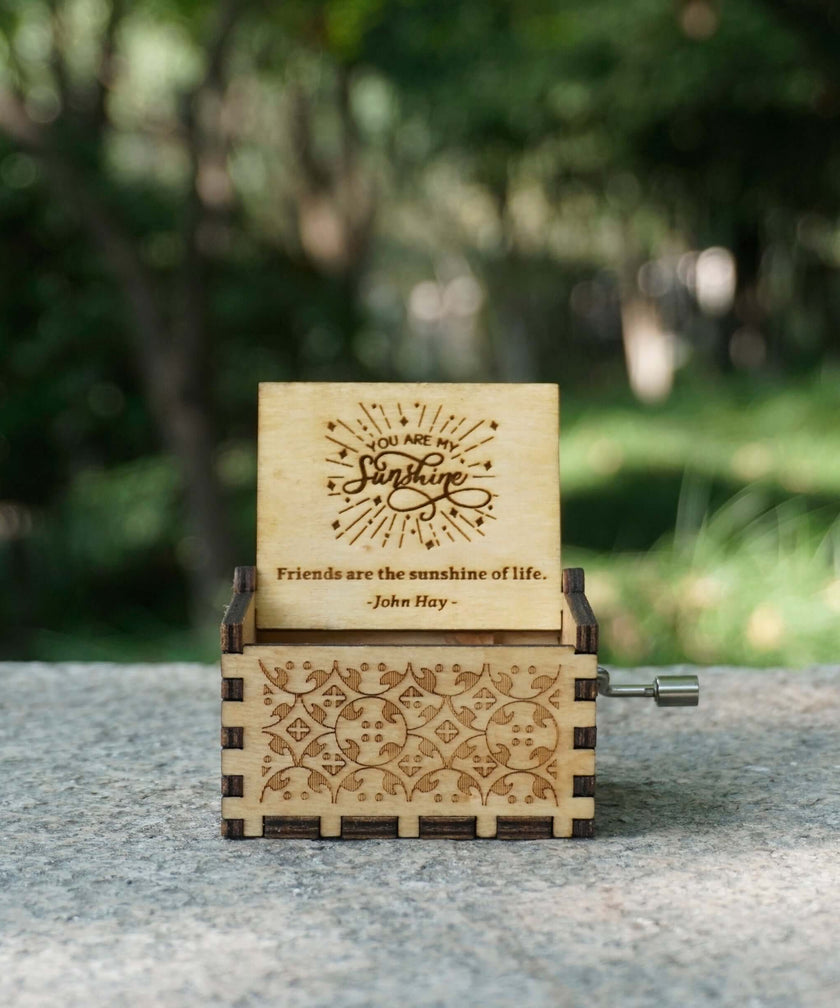 Custom Music Box With Custom Song & Engraving | WishSign