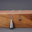 Custom Water Drop Titanium Cremation Urn Necklace-4