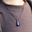 Keep your loved ones close with this personalized, waterproof titanium Cremation urn necklace. Holds human or pet ashes. A special way to honor & cherish forever-1