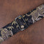 tiger and bamboo ukulele shoulder strap with leather ends-5