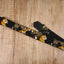 tiger guitar strap with leather ends-2