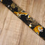 tiger guitar strap with leather ends-4