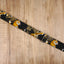 tiger guitar strap with leather ends-5