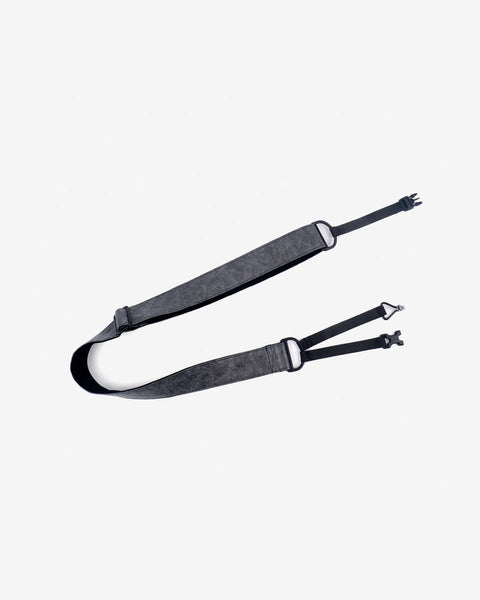 metallic grey eco clip-on ukulele hook strap-1
